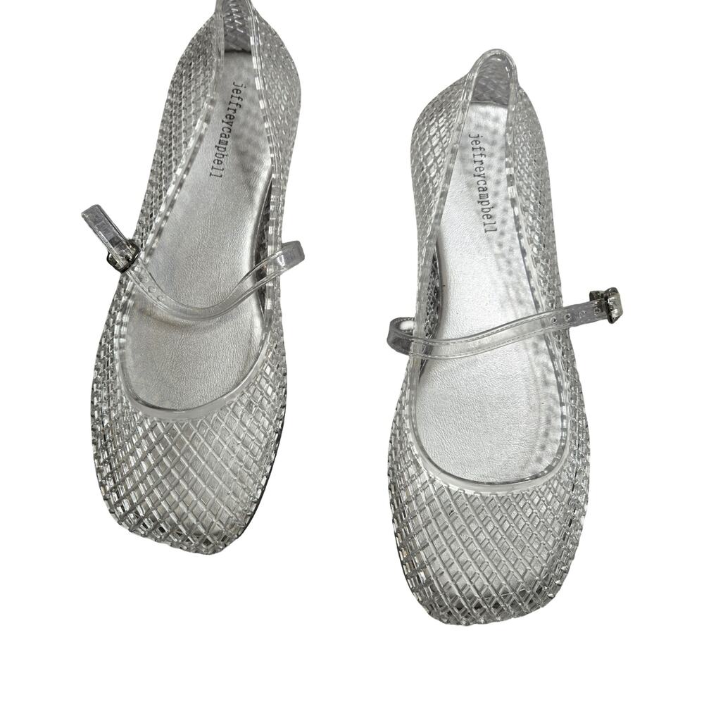 Jeffrey Campbell Breeze Jelly Mary Jane Flats Size: 10